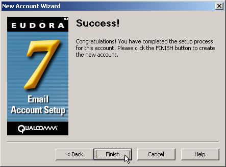 Eudora Setup Guide Step 7