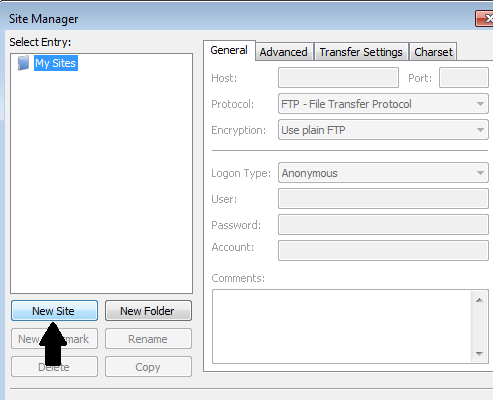 FileZilla Setup Guide Step 2