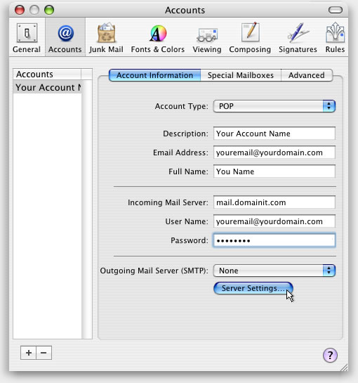 Mail Setup Guide Step 4